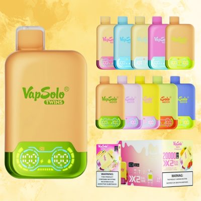 VapSolo Twins 20000 szippantás | E cigi bolt