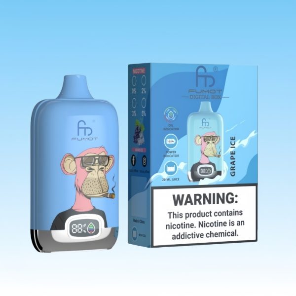 Fumot Digital Box 12000 Puffs | E cigi bolt