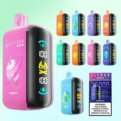 Elf Bar Raya D3 25000 Puffs | E cigi bolt