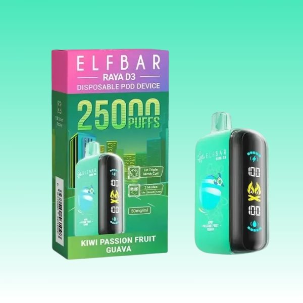 Elf Bar Raya D3 25000 Puffs | E cigi bolt