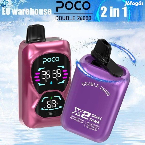 Poco Double 26000 Puffs | E cigi bolt