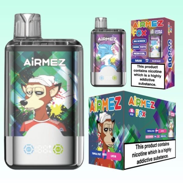 Airmez Fox 2 IN 1 80000 Puffs | E cigi bolt
