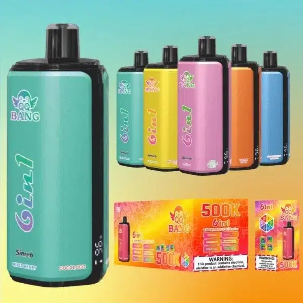 QQ BANG 500K 6in1 | E cigi bolt